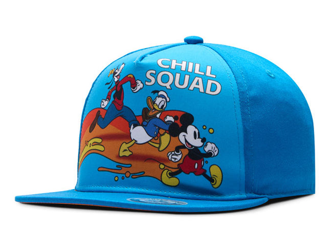 Gorra Mickey and friends Chill Squad plana Oc Caps