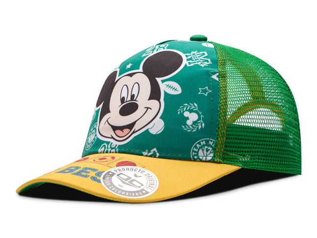 Gorra Mickey verde malla Oc Caps