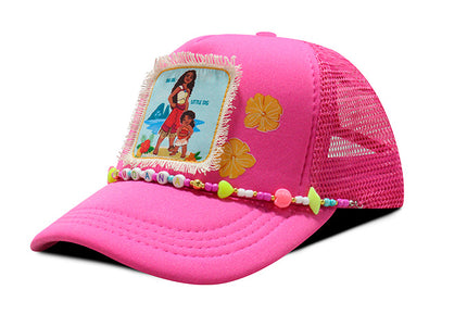 Gorra Moana 2 Disney Original Malla Sisters Rosa Talla junior