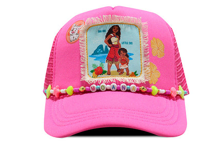 Gorra Moana 2 Disney Original Malla Sisters Rosa Talla junior