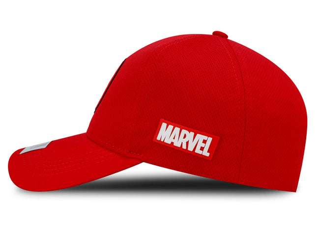 Gorra Marvel Spiderman Original Roja tono a tono Talla Adulto Oc Caps