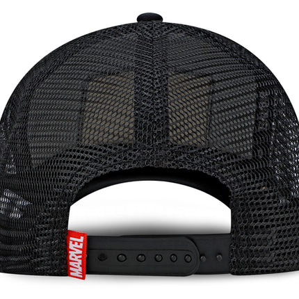 Gorra Marvel Spiderman Original Negra Malla Talla Adulto Oc Caps