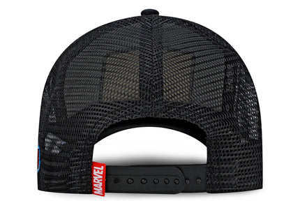 Gorra Marvel Spiderman Original Negra Malla Talla Adulto Oc Caps