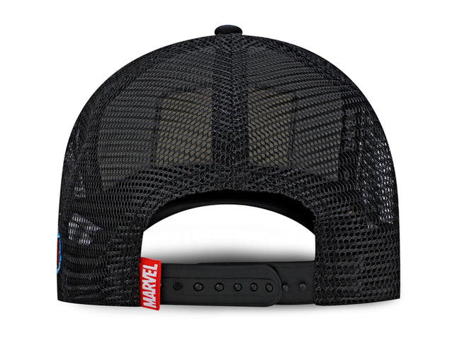 Gorra Marvel Spiderman Original Negra Malla Talla Adulto Oc Caps