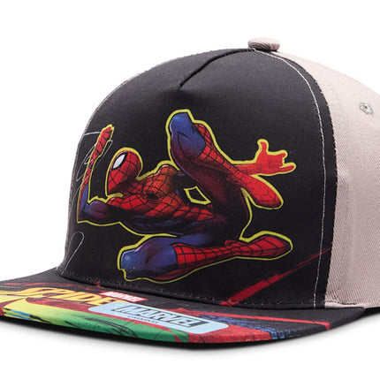 Gorra Spiderman Original Marvel Oc Caps plana