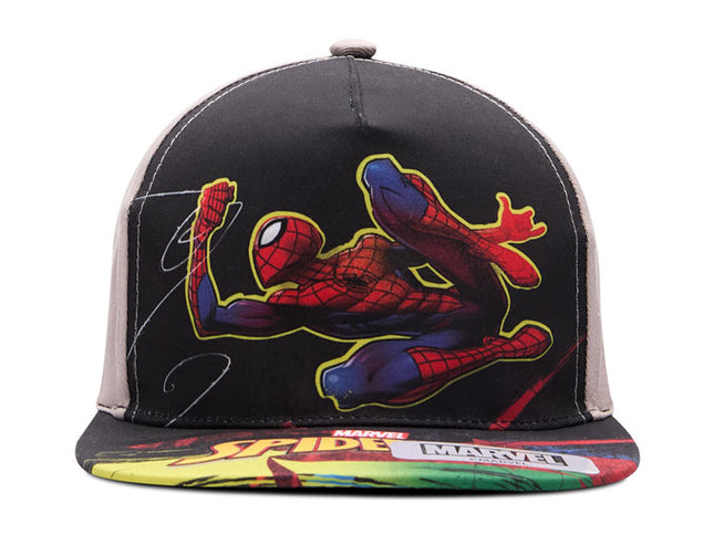 Gorra Spiderman Original Marvel Oc Caps plana