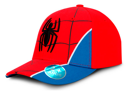 GORRA SPIDERMAN MARVEL TRAJE ROJA CON AZUL OC CAPS
