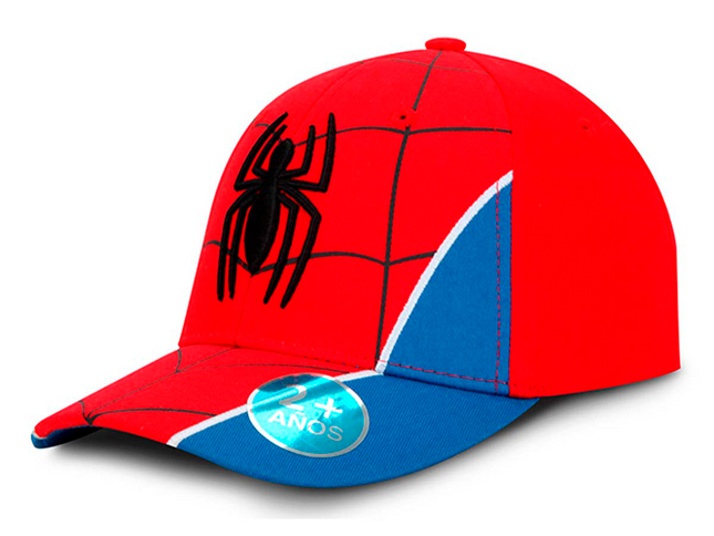 GORRA SPIDERMAN MARVEL TRAJE ROJA CON AZUL OC CAPS