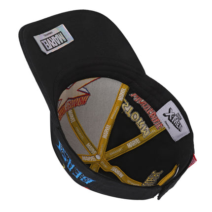 Gorra Marvel Original negra Profesor X Talla Adulto Oc Caps