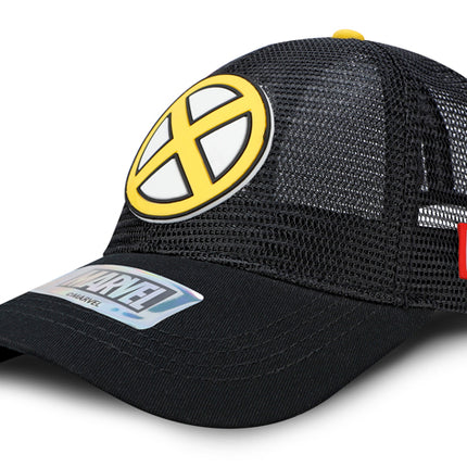 Gorra Marvel X-men Original Negra Malla Talla Adulto Oc Caps