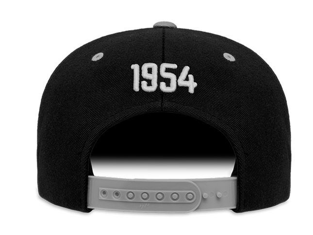 Gorra Atlético Nacional Oficial Premium Flexfit 6089MT Plana Negra/Gris
