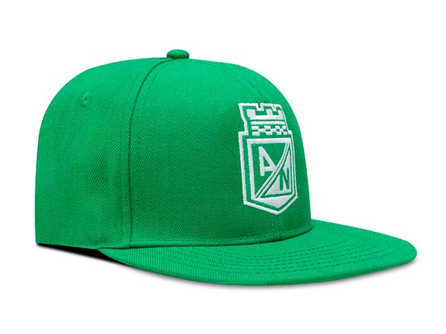 Gorra Atlético Nacional Oficial Plana Verde