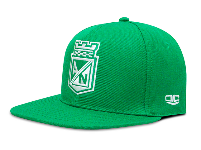 Gorra Atlético Nacional Oficial Plana Verde