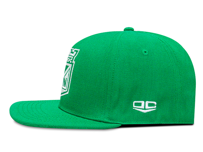 Gorra Atlético Nacional Oficial Plana Verde