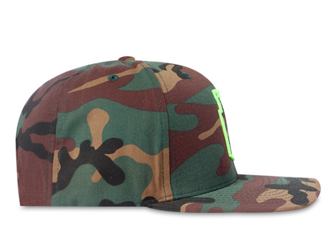 Gorra Atlético Nacional Oficial Premium Flexfit 6089 Camo Verde