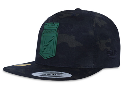 Gorra Atlético Nacional Oficial Premium Flexfit 6089 Multicam Black