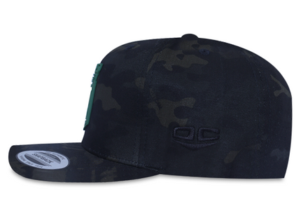 Gorra Atlético Nacional Oficial Premium Flexfit 6089 Multicam Black