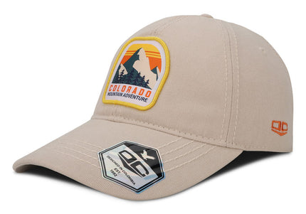 Gorra OC Caps Colorado Mountain Adventure beige