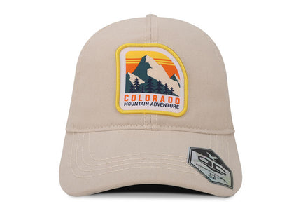 Gorra OC Caps Colorado Mountain Adventure beige