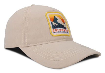 Gorra OC Caps Colorado Mountain Adventure beige