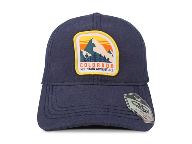 Gorra OC Caps Colorado Mountain Adventure azul