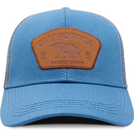 Gorra de moda Oc Caps Malla California Golden State azul