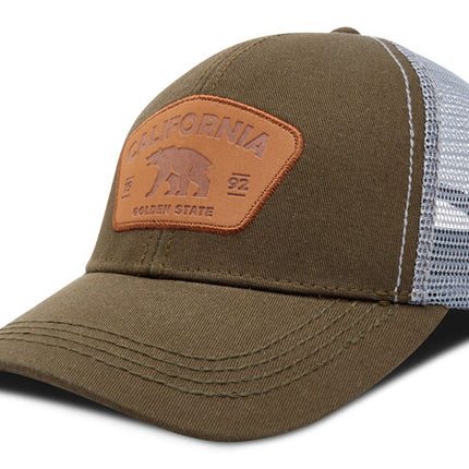 Gorra de moda Oc Caps Malla California Golden State verde