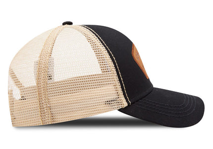 Gorra de moda Oc Caps Malla California Golden State negra