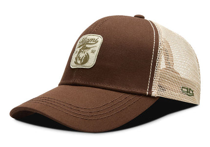 Gorra de moda Oc Caps Malla Miami Café