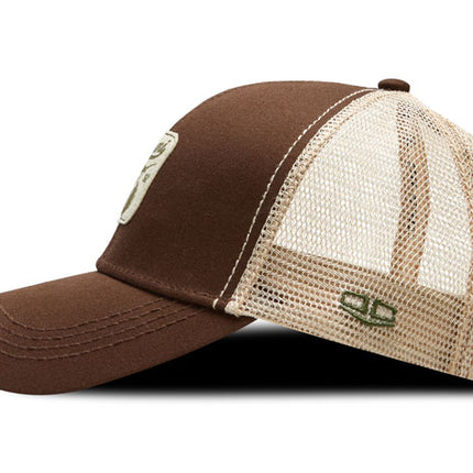 Gorra de moda Oc Caps Malla Miami Café