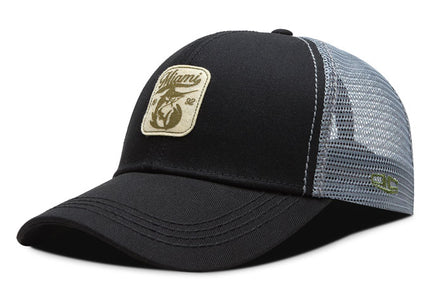 Gorra de moda Oc Caps Malla Miami Negra
