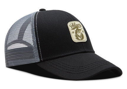 Gorra de moda Oc Caps Malla Miami Negra
