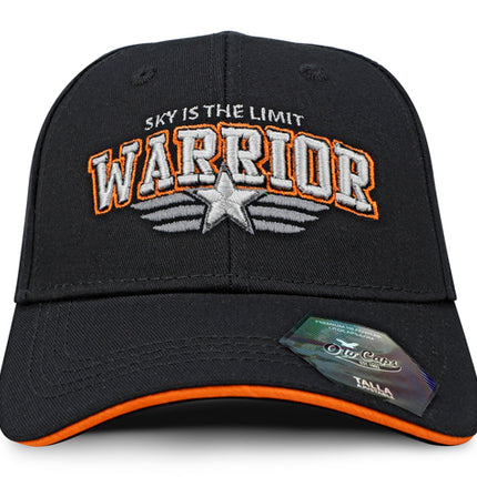 GORRA DE MODA PARA NIÑO OC Caps WARRIOR  Negro