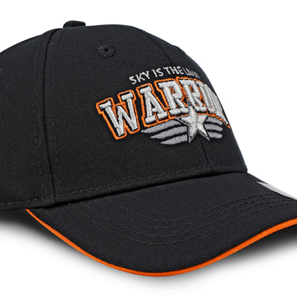 GORRA DE MODA PARA NIÑO OC Caps WARRIOR  Negro