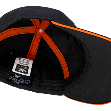 GORRA DE MODA PARA NIÑO OC Caps WARRIOR  Negro