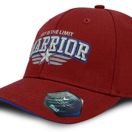 GORRA DE MODA PARA NIÑO OC Caps WARRIOR  Roja