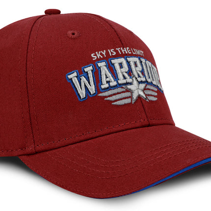 GORRA DE MODA PARA NIÑO OC Caps WARRIOR  Roja