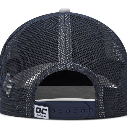 Gorra de malla Oc Caps Ride the wild surf zone Gris