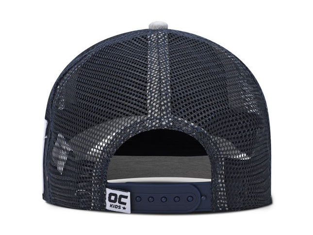 Gorra de malla Oc Caps Ride the wild surf zone Gris
