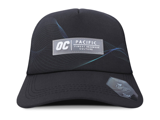 Gorra de moda Oc Caps Pacific Malla Negra