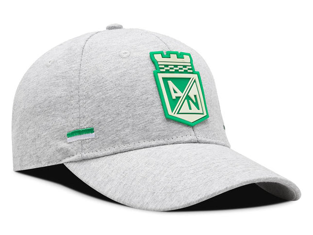 Gorra Atlético Nacional Oficial OC Caps Oto-101 gris haspe
