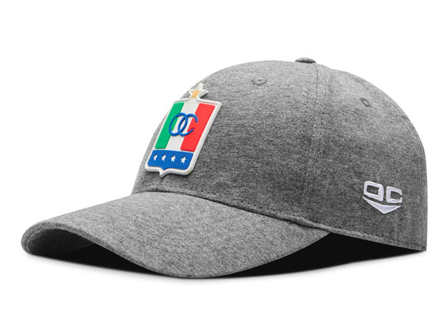 Gorra Once Caldas Oficial gris oto-101