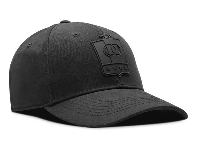 Gorra Once Caldas Oficial negra tono a tono oto-101