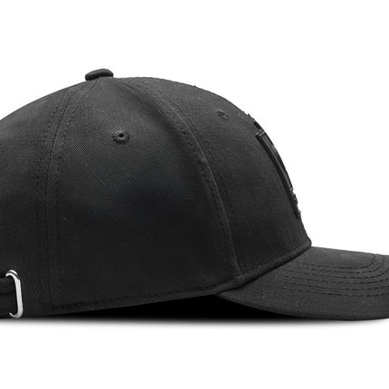 Gorra Once Caldas Oficial negra tono a tono oto-101