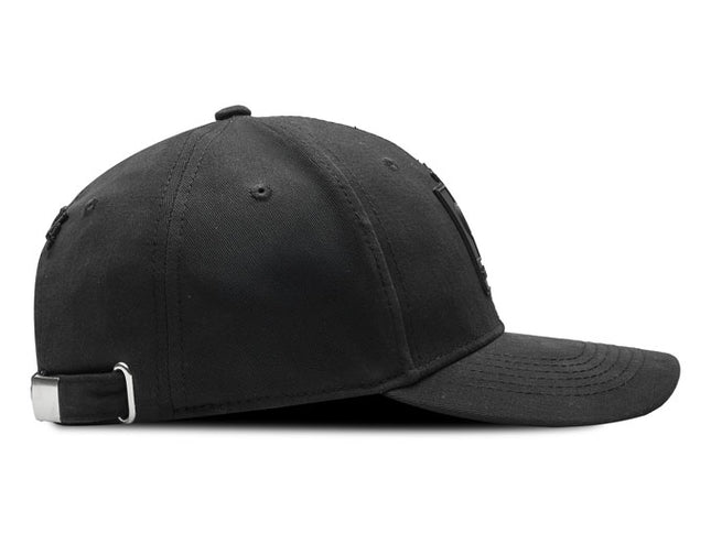 Gorra Once Caldas Oficial negra tono a tono oto-101