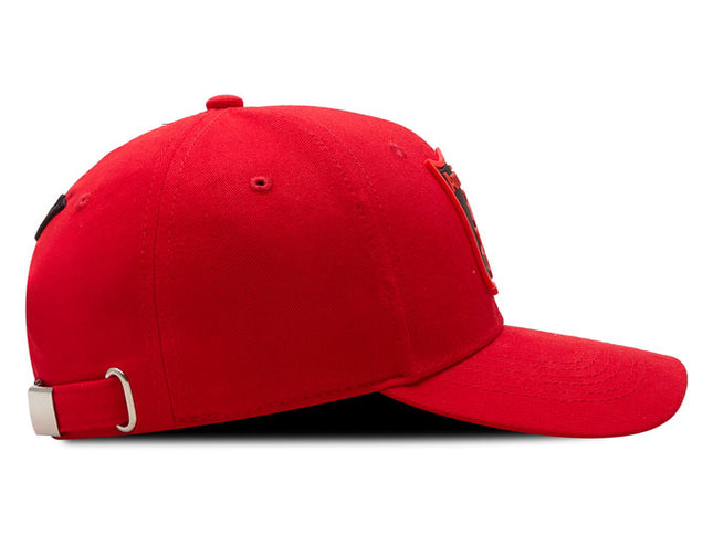 Gorra América de Cali Oficial OC Caps roja escudo negro