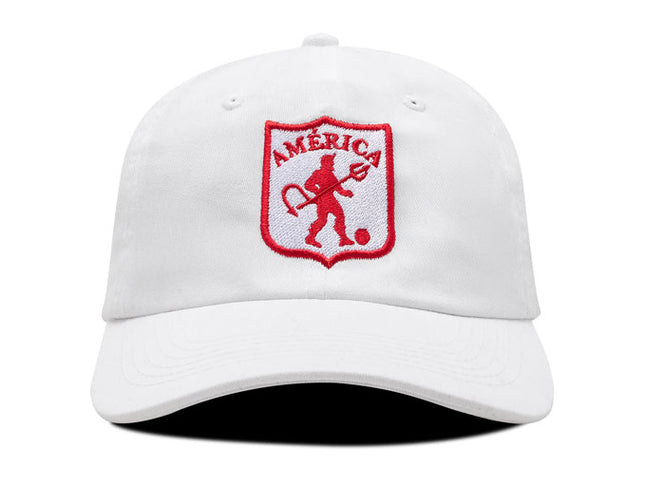 Gorra América de Cali Oficial OC Caps dad cap blanca