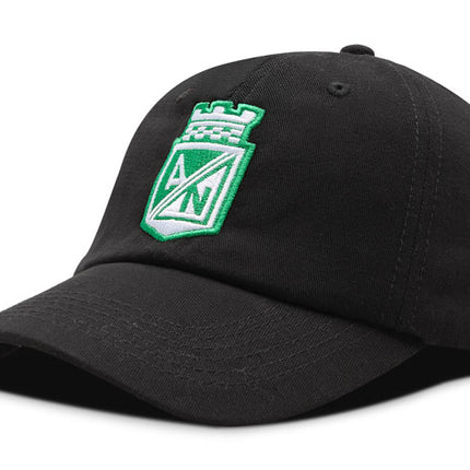 Gorra Atlético Nacional Oficial OC Caps Oto-103 negro escudo