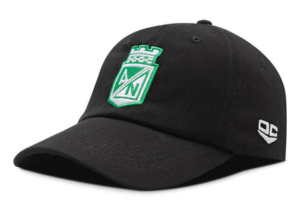Gorra Atlético Nacional Oficial OC Caps Oto-103 negro escudo