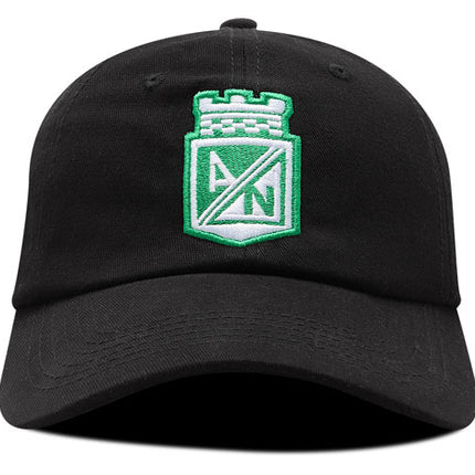 Gorra Atlético Nacional Oficial OC Caps Oto-103 negro escudo